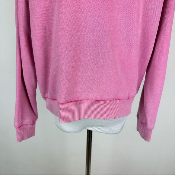 Aerie Pink Crewneck Sweatshirt Size Medium - Picture 12 of 13